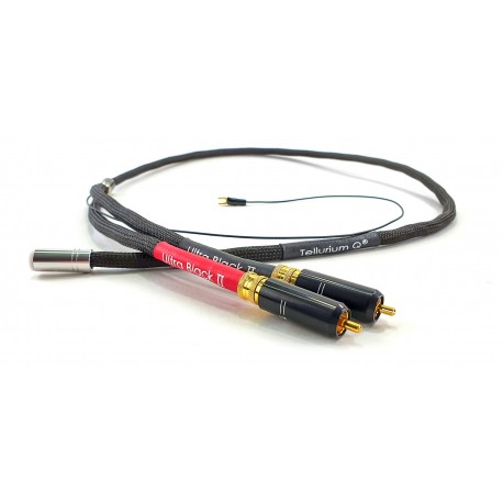 Tellurium Q Ultra Black II Tone Arm DIN-RCA Cable